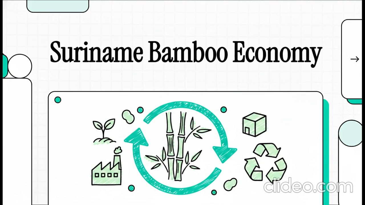 Suriname's bamboo economy — opening frame
